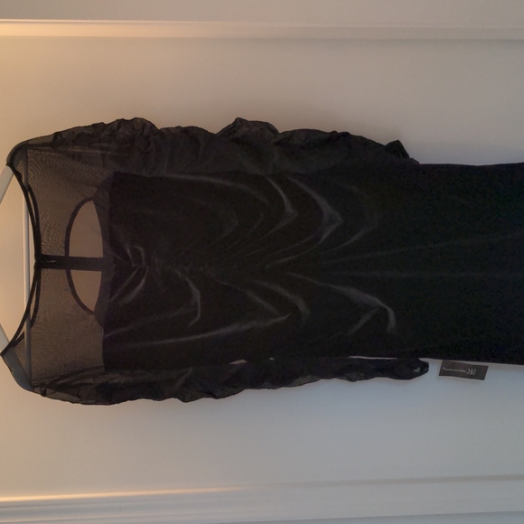 Black velvet dress 1X BNWT - Picture 4 of 8